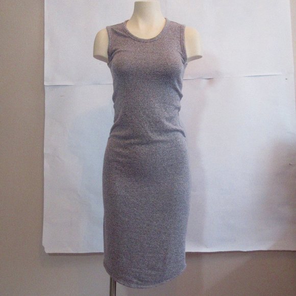 Aritzia Wilfred Free Sleeveless Midi Dress Grey XS/ Small - Picture 1 of 9